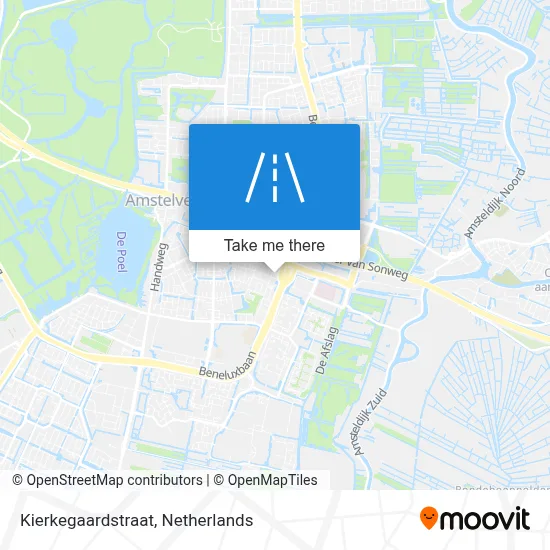 Kierkegaardstraat map