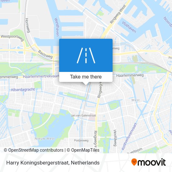 Harry Koningsbergerstraat map