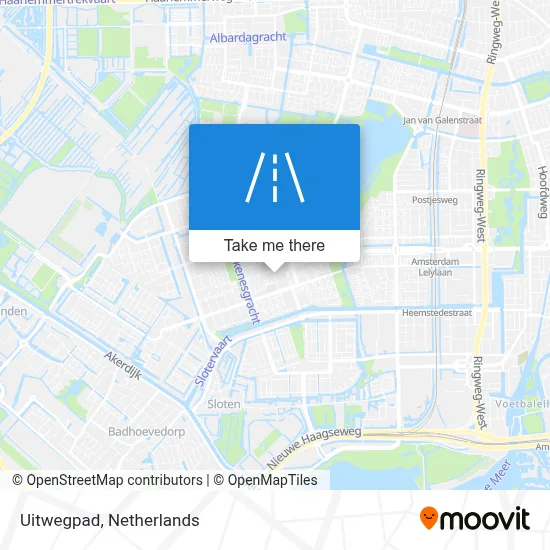 Uitwegpad map