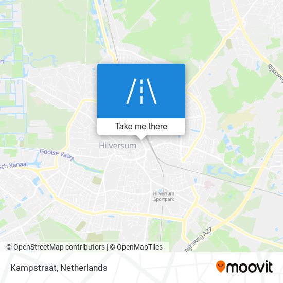 Kampstraat map