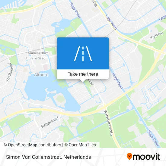 Simon Van Collemstraat map