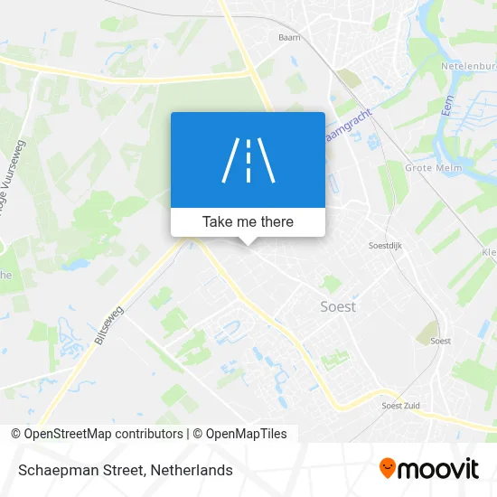 Schaepmanstraat map
