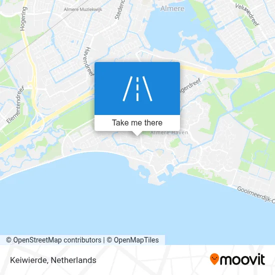 Keiwierde map