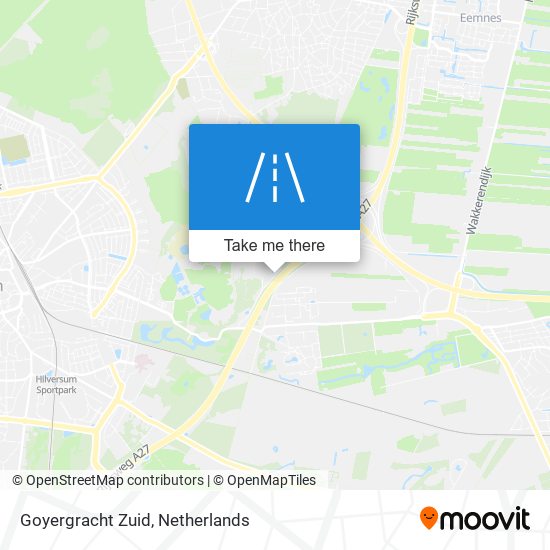 Goyergracht Zuid map