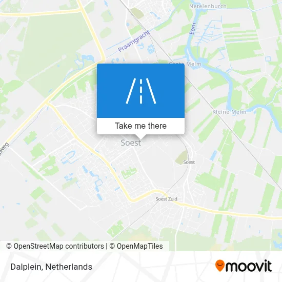 Dalplein map