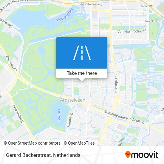 Gerard Backerstraat map