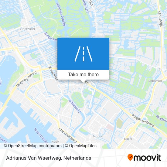 Adrianus Van Waertweg map