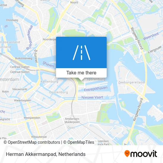 Herman Akkermanpad map