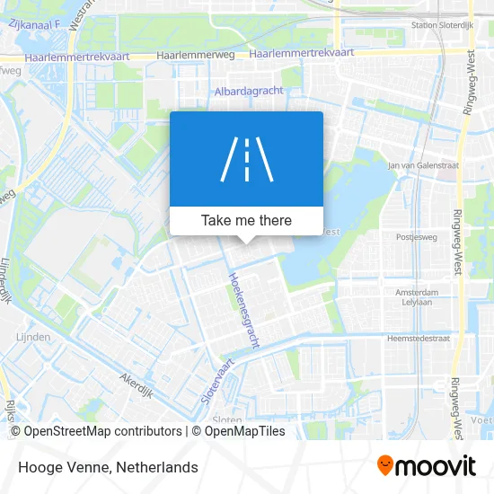 Hooge Venne map