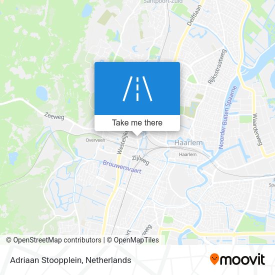Adriaan Stoopplein map