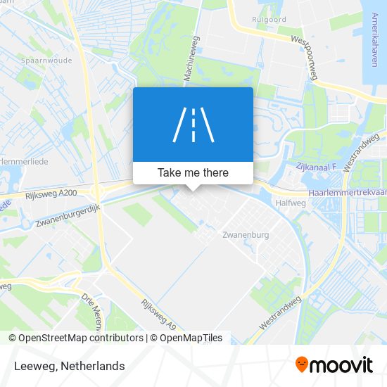 Leeweg map