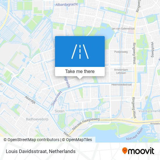 Louis Davidsstraat map