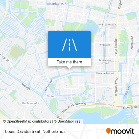 Louis Davidsstraat map