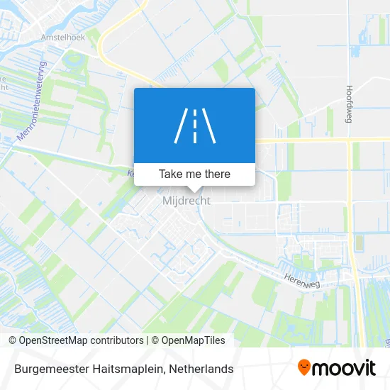 Burgemeester Haitsmaplein map