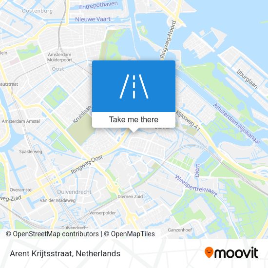 Arent Krijtsstraat map