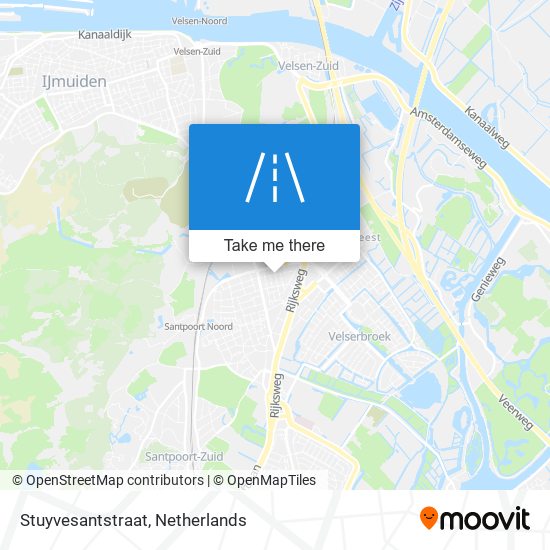 Stuyvesantstraat map