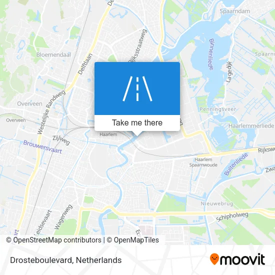 Drosteboulevard map