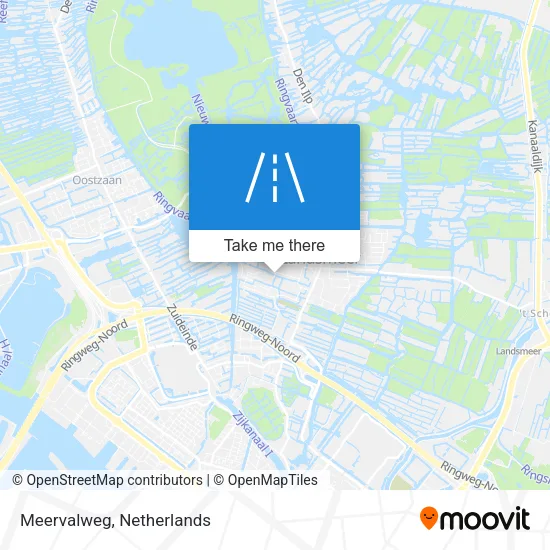 Meervalweg map