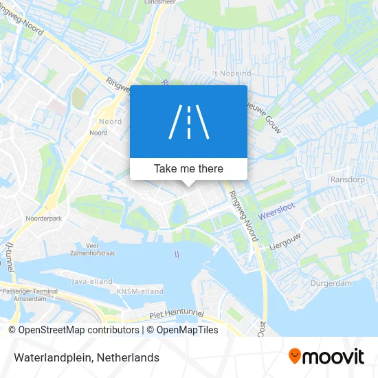 Waterlandplein map