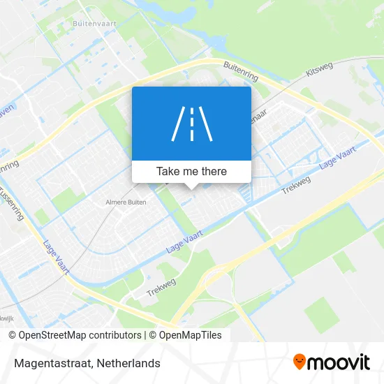 Magentastraat map