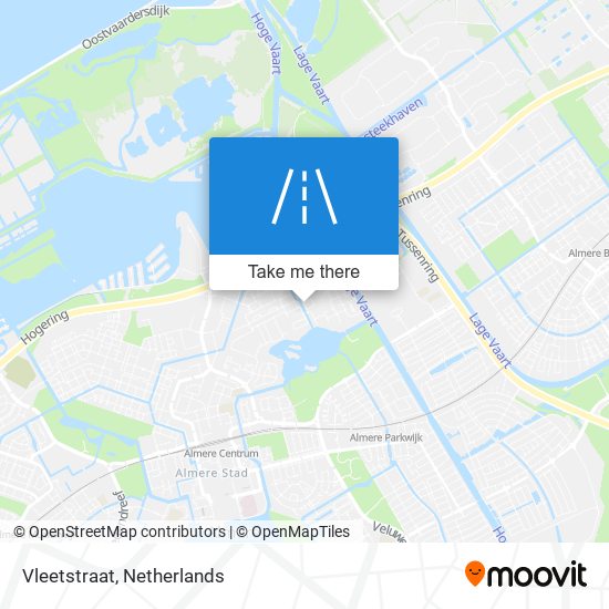 Vleetstraat map