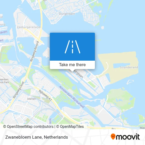 Zwanebloemlaan map