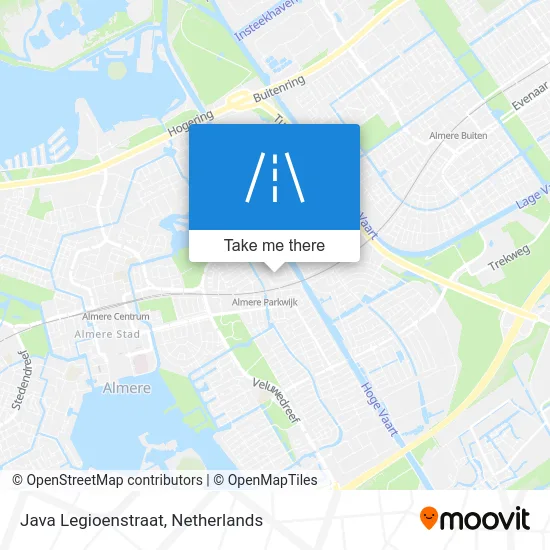 Java Legioenstraat Karte
