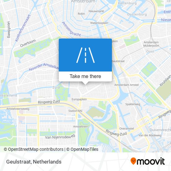 Geulstraat map