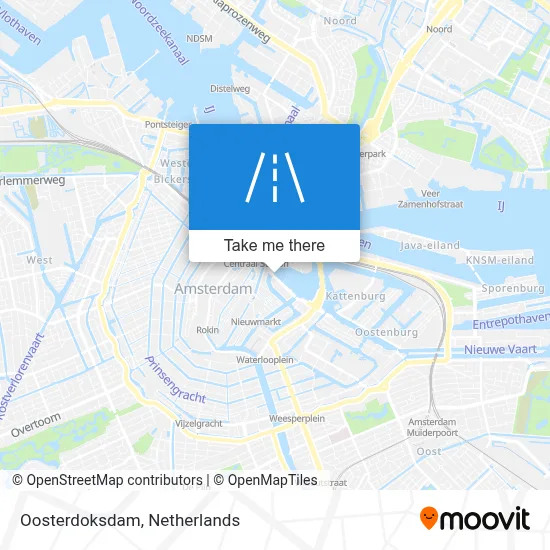 Oosterdoksdam map
