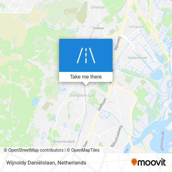 Wijnoldy Daniëlslaan map