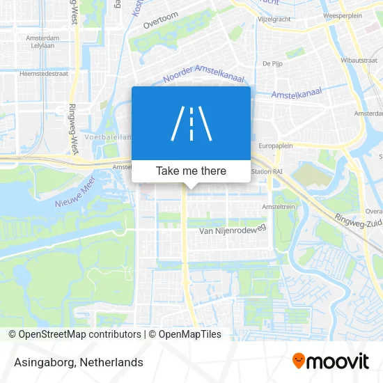 Asingaborg map