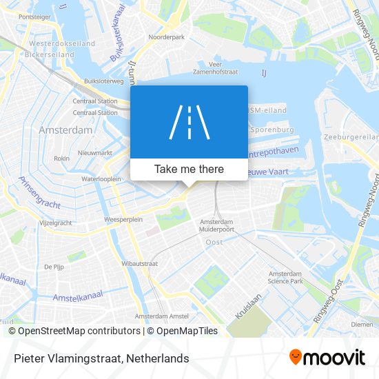 Pieter Vlamingstraat map