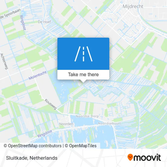 Sluitkade map