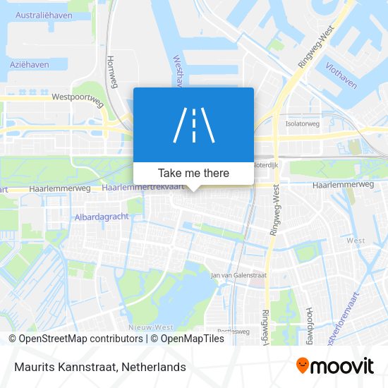 Maurits Kannstraat map