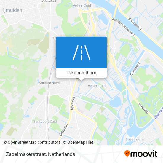 Zadelmakerstraat map