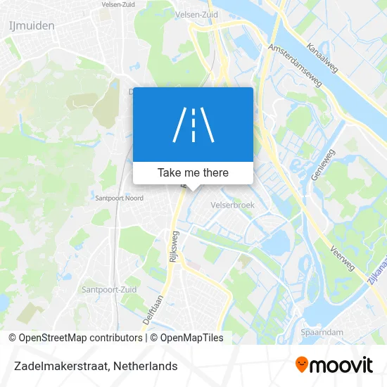 Zadelmakerstraat map