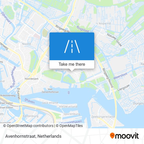 Avenhornstraat map