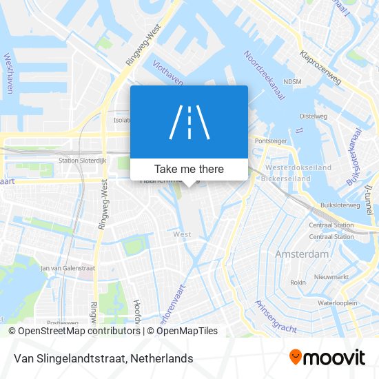 Van Slingelandtstraat map