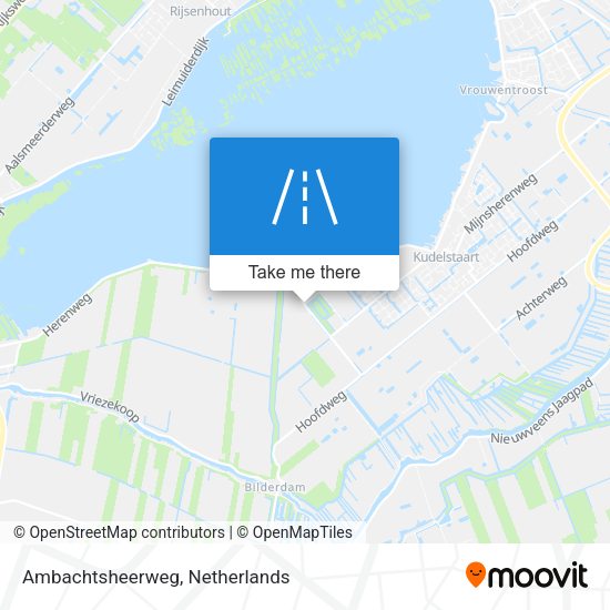 Ambachtsheerweg map