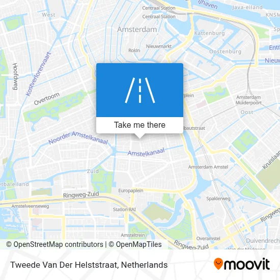 Tweede Van Der Helststraat map