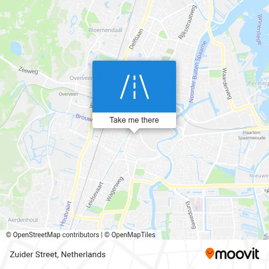 Zuiderstraat map