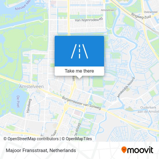 Majoor Fransstraat map