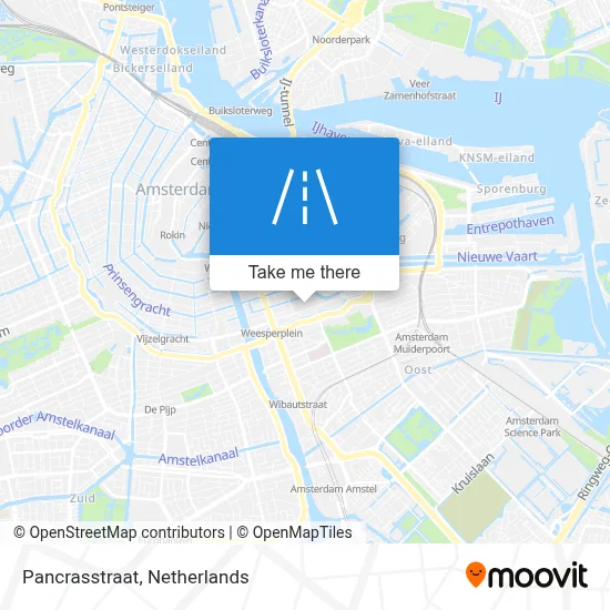 Pancrasstraat Karte