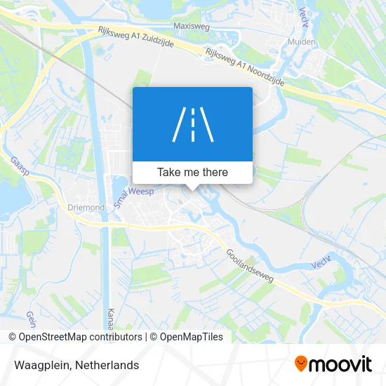 Waagplein map