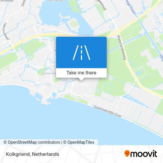 Kolkgriend map