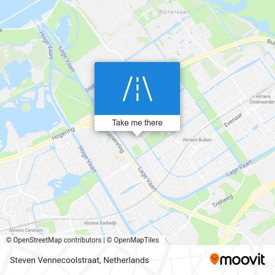 Steven Vennecoolstraat map