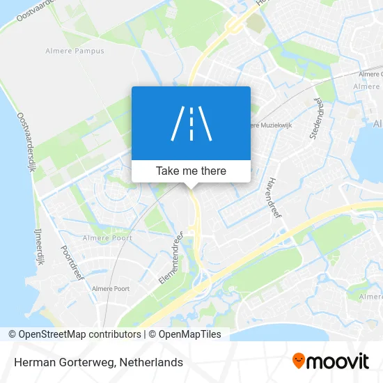 Herman Gorterweg map