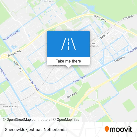 Sneeuwklokjestraat map