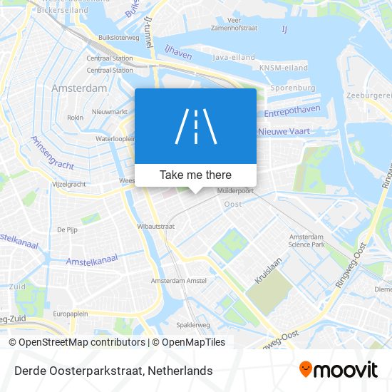 Derde Oosterparkstraat map