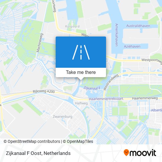 Zijkanaal F Oost map